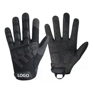 Gants de sport tactiques demi-doigt avec logo personnalisé avec jointures en caoutchouc résistant aux chocs Gants de combat de sécurité à écran tactile - Product Image 1