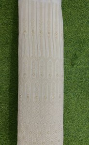 Tela de viscosa pura bordada pesada para niños y niñas, uniformes de Kurta Koti Sherwani lisos transpirables, técnicas de punto tejidas - Product Image 2