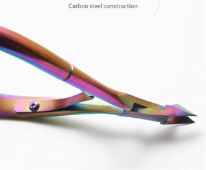 ANAAIF High Quality Professional New Fashion Cuticle Nipper <b>Nail</b> Pusher Sets <b>for</b> Fingers and <b>Toes</b> Curved Blade Cuticle <b>Clippers</b> - Product Image 5