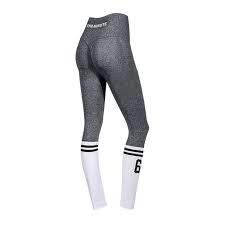 Ensemble de vêtements personnalisés Ensemble de fitness Pantalon taille haute Leggings de yoga et d'entraînement pour femmes Élasthanne GM Techniques par sublimation en quantité OEM - Product Image 4