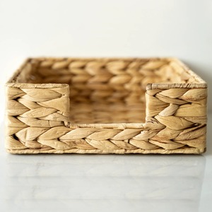 Porta Servilletas de Jacinto de Agua para Mesa de Comedor, Caja de Almacenamiento Hecha a Mano, Ecológica, Decoración Natural para el Hogar, Venta al por Mayor desde Vietnam - Product Image 3