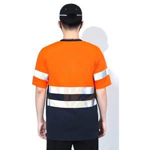 Vêtements de travail en plein air, chemises de sécurité respirantes pour hommes, faible MOQ, nouvelle conception de chemises de sécurité - Product Image 3