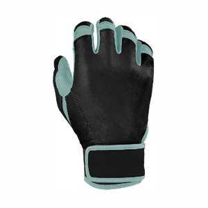 Gants de frappeur de baseball professionnels sur mesure en gros, en cuir et caoutchouc, avec fermeture auto-agrippante, taille XXL, haute qualité, confortables et durables pour adultes - Product Image 3