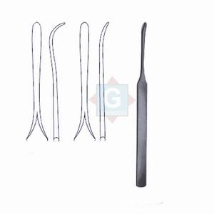 Elevador KOENIG para cirugía plástica reutilizable de acero inoxidable ligeramente curvado - Product Image 1