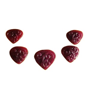 Pierres rubis rouges naturelles Lustre de qualité AAA Magnifiquement sculpté Gemmes non chauffées non traitées 30-40mm 32.00cts Certifié IGI pour - Product Image 1