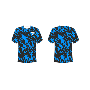 Men's Short Sleeve O-Neck <b>T</b> <b>Shirt</b> With <b>Orange</b> Blue Dot Pattern Casual Regular Fit Trackstar OEM Private Label TSI-G05-P0708 - Product Image 6