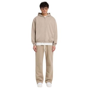 Ensemble de survêtements d'hiver pour hommes de qualité supérieure, personnalisés, respirants, en molleton 100% coton 300g, vêtements d'entraînement en gros - Product Image 1