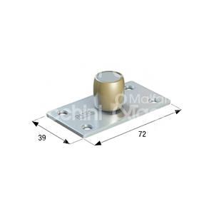 Arte de APO, de la tienda, de la marca. Brújula giratoria de latón con guía inferior 63 / 70 - Product Image 1