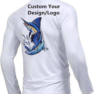 Camiseta Deportiva de Manga Larga de Talla Grande, Personalizada al por Mayor, de Alta Calidad, Resistente al Viento, 100% Poliéster, de Secado Rápido, Transpirable, con Protección Solar UPF 50 - Product Image 6