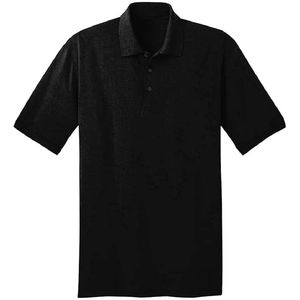 เสื้อโปโลผู้ชายแขนสั้นลำลองแห้งเร็วใส่ฤดูร้อนมีโลโก้ปักลายที่เรียบง่ายและมีสไตล์ - Product Image 3