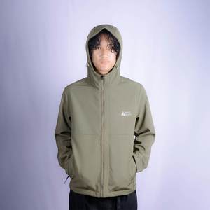 Navigate Reversible Softshell Hoodie Jacket XS Water-Proof Zippered Spring Season Spandex Coated Dyed Pattern Heated <b>Clothing</b> - Product Image 6