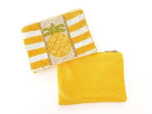 Monedero Bordado a Mano con Cuentas en Forma Ovalada, Monedero Bordado con Cuentas de Calidad Avon con Anillo de Metal - Product Image 6