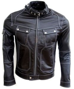 Chaqueta de cuero vaquero de lujo para equipo de carreras de alta calidad, chaleco de invierno impermeable a prueba de viento para adultos, ropa de carreras de motocicletas - Product Image 1