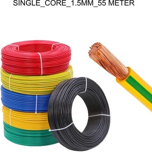 2.5mm 4mm 6mm 10mm 16mm XLPE fils électriques PVC Flexible conducteur en cuivre bâtiment noyau câble XLPE fil électrique pour la construction - Product Image 2