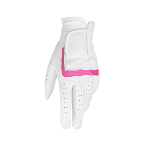 Venta directa de fábrica Diseñe su propio logotipo Guante de golf transpirable de cuero suave Deportes Guantes de golf personalizados - Product Image 1