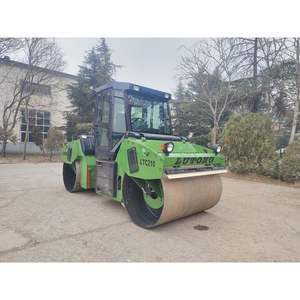 Rouleau de route vibrant hydraulique à double tambour de 10 tonnes Eaton hydraulique pour équipement de compactage à haute efficacité de fonctionnement de moteur - Product Image 6