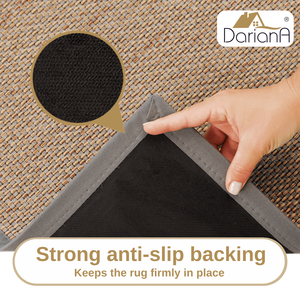 Dariana Polyester Eco-Friendly <b>Waterproof</b> Non-Slip Rubber Backed Thin (0.2-0.4 In.) Solid Color Machine Washable Door <b>Mat</b> - Product Image 4