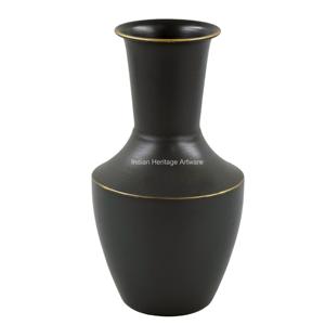 Modern Iron Metal Tabletop Flower <b>Vase</b> Home Coastal Design IHA Brand Wedding Event Decoration Model IHAT205 Size M Bulk Quantity - Product Image 1