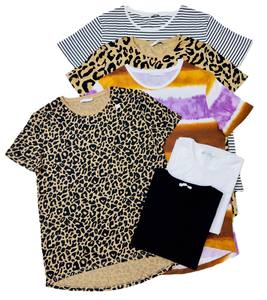 เสื้อยืดผู้หญิงคุณภาพพรีเมี่ยมแบรนด์ที่กำหนดเองลำลองแขนสั้นทรงหลวมดีไซน์ใหม่สำหรับเสื้อพลัสไซส์ระบายอากาศได้ดี - Product Image 6