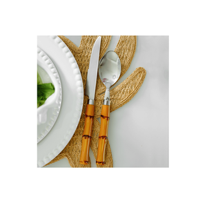 Cuillère de luxe en acier inoxydable Cuillère solide en acier inoxydable Couverts décoratifs Ustensiles Couverts - Product Image 1