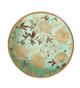 Plateau de service en bois européen fait main de qualité supérieure, écologique, avec motif floral en résine, idéal pour les cadeaux de mariage et de fête (vente en gros) - Product Image 2