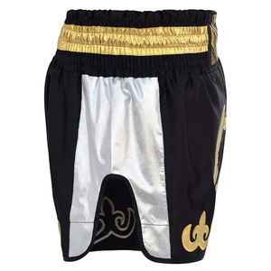 Usine fait pas cher Mma Muay Thai court personnalisé de haute qualité Shorts de boxe Muay Thai Shorts de boxe Muay Thai Shorts - Product Image 6