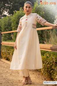 Venta al por mayor colección de algodón con estampado floral Salwar Kameez para ocasiones de fiesta tarifas con descuento disponibles - Product Image 5