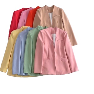 Élégant volant couche d'air bureau dames costume dernier Sexy décontracté et uniforme formel pour les femmes 2026 - Product Image 6