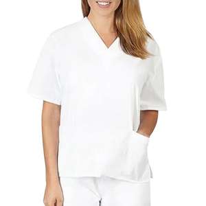 Uniformes de gommage médicaux femmes gommage infirmière uniforme haut pour hôpital OEM Service gommage infirmière - Product Image 2
