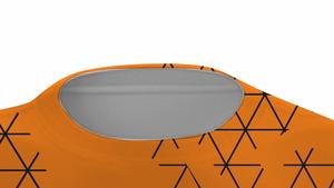 T-Shirt 100% Polyester Respirant et Sec Imprimé Ample Personnalisé Sublimé de Haute Qualité Tissu Tricoté Style Sportif Écologique - Product Image 3