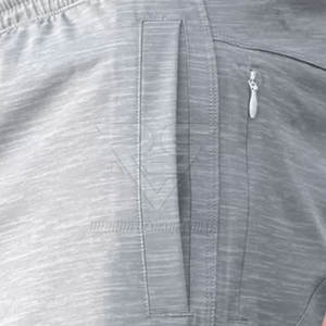 กางเกงขาสั้นออกกำลังกายผู้ชายแบบขายส่ง OEM ออกแบบเองได้ ลายเรียบ เอวกลาง สวมใส่สบาย เหมาะสำหรับวิ่งจ๊อกกิ้ง พิมพ์ลายดิจิทัล แห้งเร็ว - Product Image 5