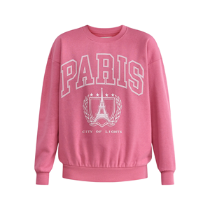 Sudaderas de Cuello Redondo Estampadas de Primera Calidad para Mujer de Talla Grande, Diseño Personalizado, Sudaderas Casuales para Mujer de BD - Product Image 4