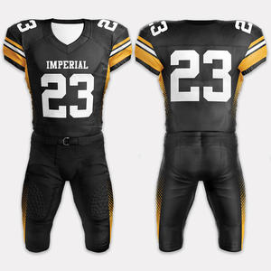 Conjunto de uniformes de fútbol americano juvenil con Jersey sublimado y pantalones de alta calidad para equipos competitivos y torneos - Product Image 4