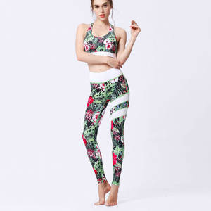 Conjunto de Yoga de Alta Calidad para Mujer, Logotipo Personalizado, Cintura Alta, Transpirable, Ecológico, 2 Piezas, Sin Mangas, Spandex/Poliéster - Product Image 3