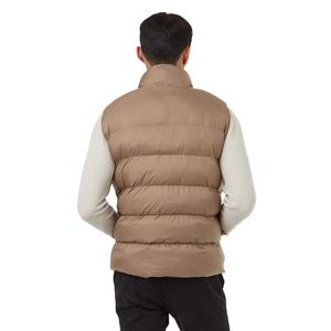 Gilet personnalisé veste hommes coupe ajustée col montant sans manches bouffant hiver automne décontracté chaud 2025 nouveau gilet grande taille - Product Image 6