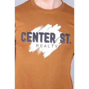 Men's Cotton Jersey Oversize Graphic T Shirt Crew Neck Short Sleeve Breathable 320g Streetwear Fitness Casual OEM Manufacturer - Product Image 4