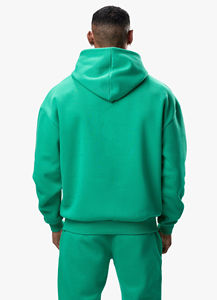 Sudadera con Capucha de Algodón 100% al por Mayor, Corte Holgado, Ajuste Regular, para Hombre, de Alta Calidad, Gruesa, para Invierno, Estilo Urbano - Product Image 2