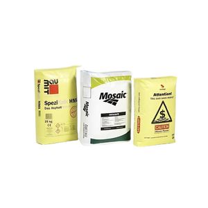 Meilleure vente Ad * Star Block Bottom Sacs imperméable respirant PP tissé Container Sack approvisionnement personnalisé de l'usine du Vietnam - Product Image 3