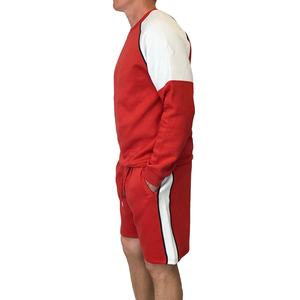 Spring Autumn New Solid Fashion Casual Sportswear <b>Suit</b> Long Sleeve Round Neck <b>Sweat</b> Shirt With Shorts Two Piece Clothing Sets - Product Image 4