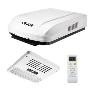 เครื่องปรับอากาศ VEVOR 15000 BTU สำหรับรถบ้าน 120V แบบติดตั้งบนหลังคา พร้อมปั๊มความร้อนและระบบทำความเย็นปรับความเร็วได้ - Product Image 5