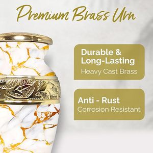 Handmade <b>Large</b> Adult Size Mosaic Aluminium Glass Cremation <b>Urn</b> Individual Tiles Hand Applied Unique Funerals Funeral Supplies - Product Image 4