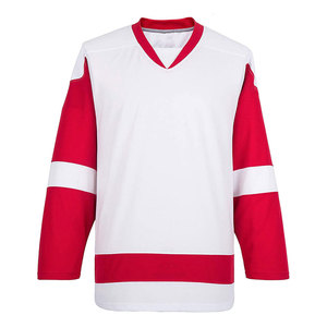 Maillot de hockey sur glace d'équipe de Logo personnalisé de qualité supérieure impression par sublimation maillot d'entraînement de hockey sur glace 2025 - Product Image 3