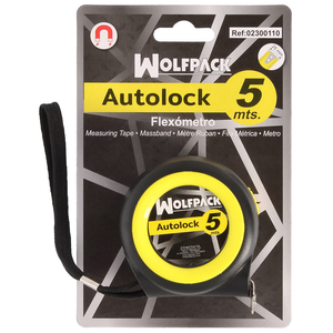 Flessometro Autolock con Freno Automatico, Cinghia da 5 Metri 25 mm. Magnetico - Product Image 4