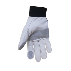 Gants de gréeur de sécurité d'hiver en peau de chèvre de travail de bonne qualité fabricant de gros personnalisé - Product Image 2