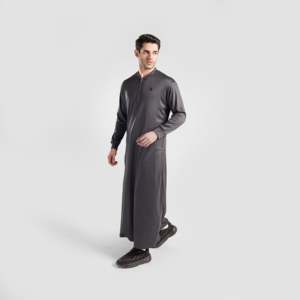 เสื้อคลุมมูฟแม็กซ์เกรย์สำหรับออกกำลังกายในยิมและชุดยิมนาสติก - Product Image 3