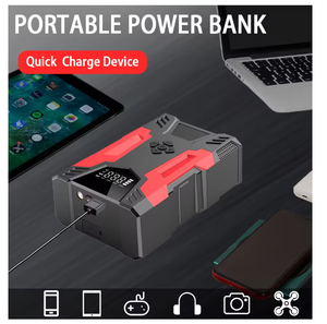 อัจฉริยะสําหรับบริการถนน 12V/24V รถบรรทุกจั๊มสตาร์ท เครื่องจั๊มสตาร์ทหนักสําหรับสตาร์ทแบตเตอรี่สําหรับงานหนัก 4000A - Product Image 4