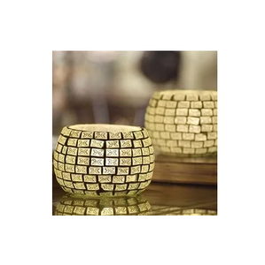 Support de lumière en T en verre, éclairage de maison, thème classique, bougies en mosaïque, vente en gros, bougie colorée bon marché, divers Designs - Product Image 4