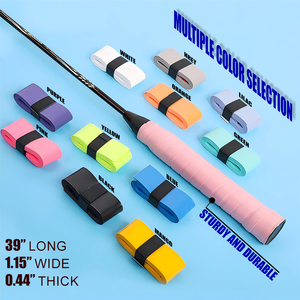 <span class=keywords><strong>Prix</strong></span> de gros Bande antidérapante pour raquette de <span class=keywords><strong>tennis</strong></span> Surgrips de <span class=keywords><strong>tennis</strong></span> à séchage rapide Poignée de raquette de badminton prédécoupée - Product Image 2