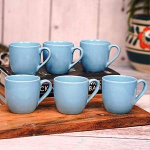 Ensemble de 2 mugs à café roses, ustensiles de service et spatules à salade en bois durables, faits à la main - Product Image 2