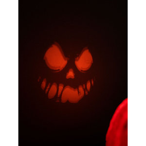 Decorazioni Festive per la stagione spettrale con luci intagliate di Halloween - Product Image 6